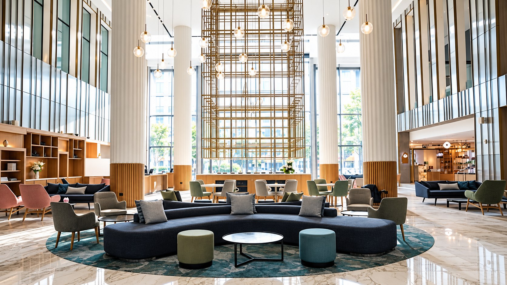 West Walk Retaj Hotel lobby and reception